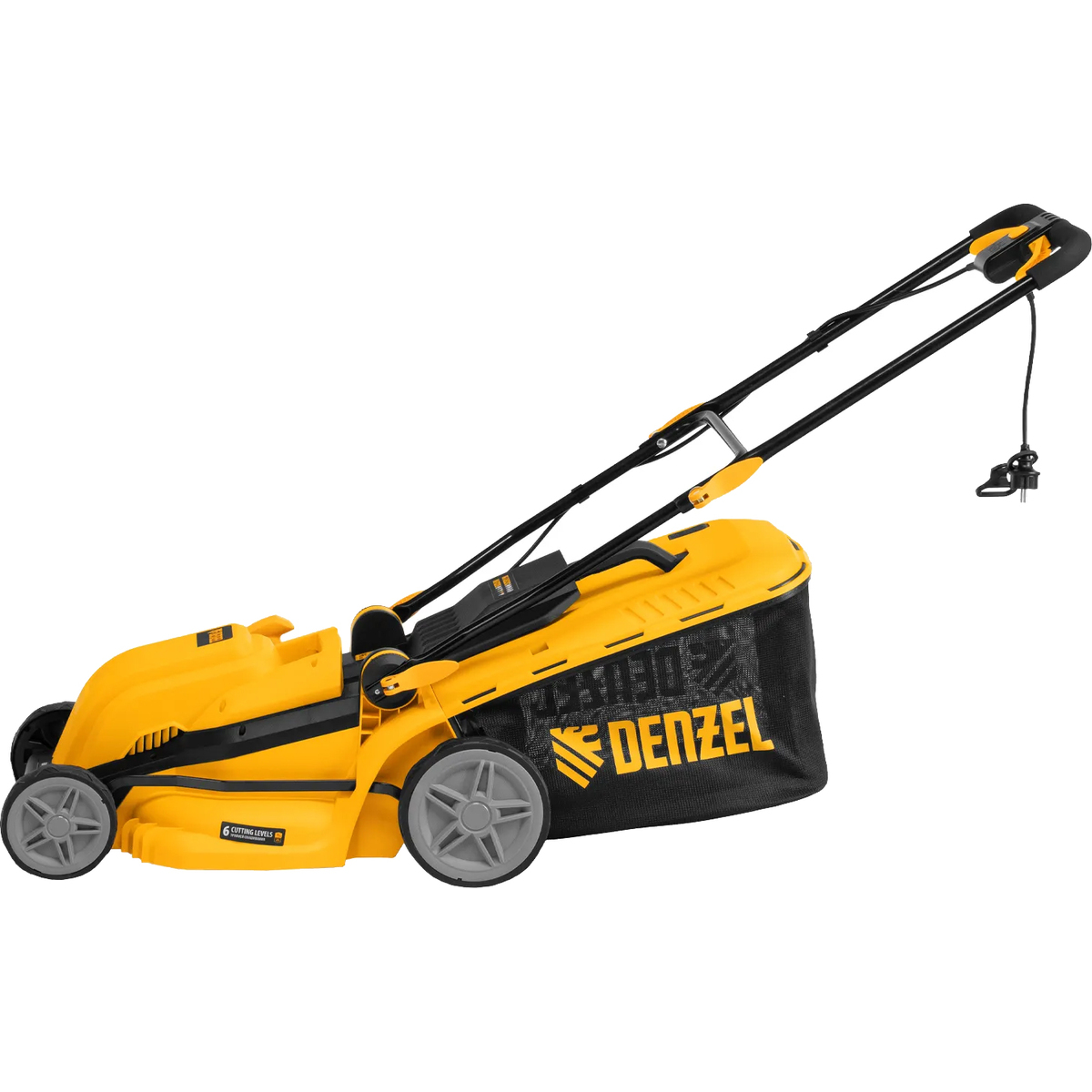 Газонокосилка роторная DENZEL GMC-1800 (Цвет: Yellow/Black)