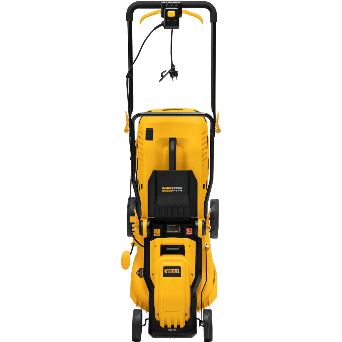 Газонокосилка роторная DENZEL GMC-1800 (Цвет: Yellow/Black)