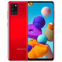 Смартфон Samsung Galaxy A21s SM-A217F/DSN 32Gb (NFC) (Цвет: Prism Crush Red)
