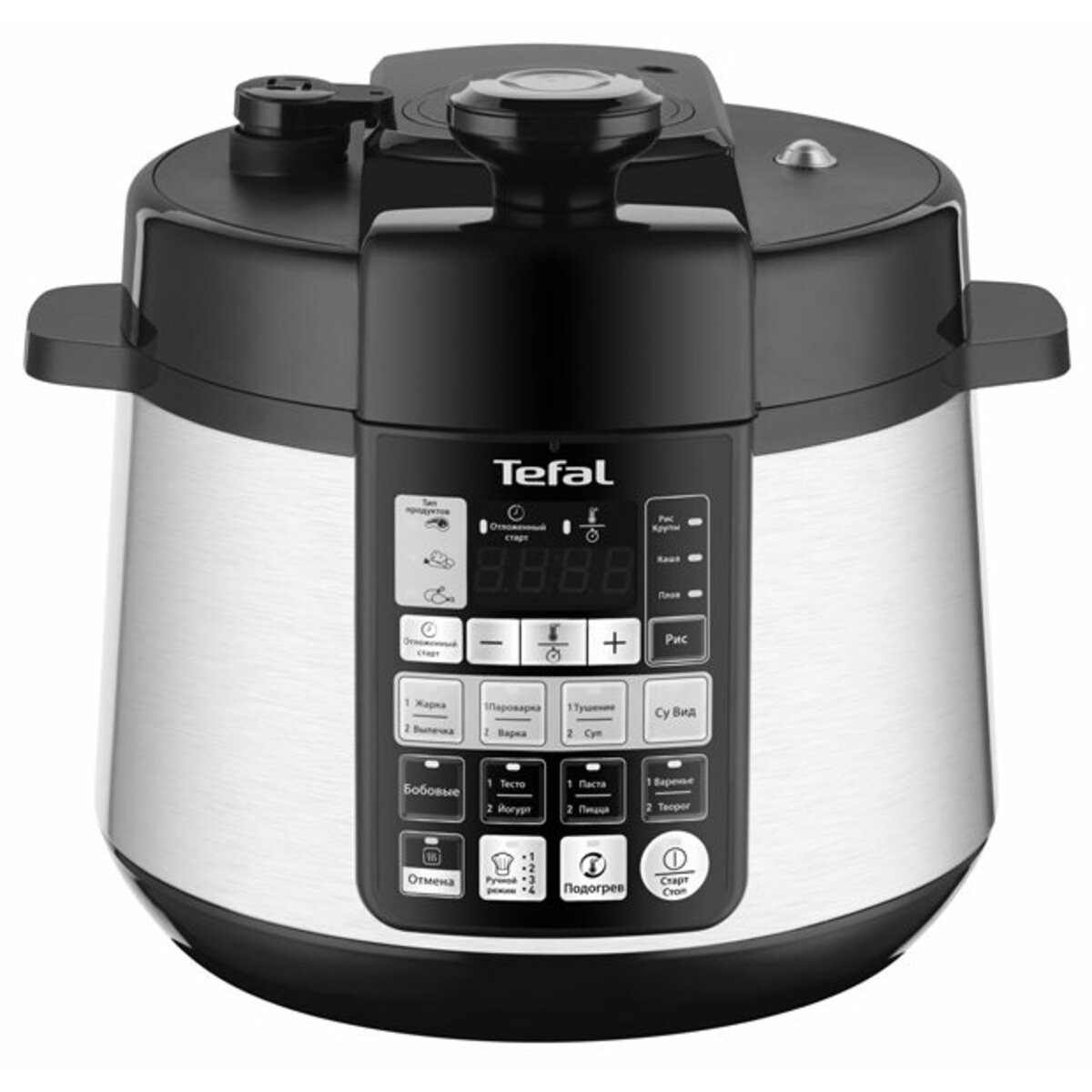 Мультиварка-скороварка Tefal CY621D32 (Цвет: Inox / Black)