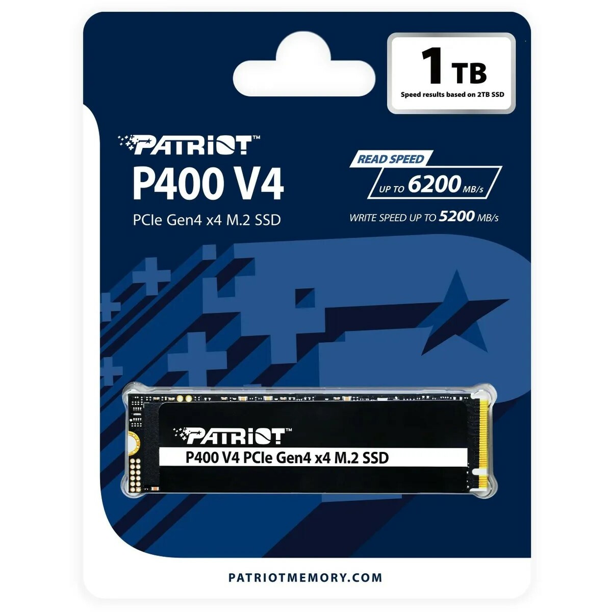 Накопитель SSD Patriot PCIe 4.0 x4 1Tb P400VP1TBM28H 