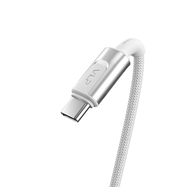 Дата-кабель VLP Force Line Magnet USB-C, 1.5м, 100W USB 2.0, белый