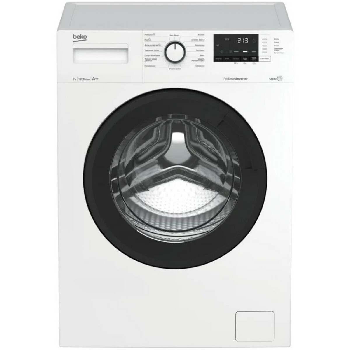 Стиральная машина Beko WSRE6H612ZAWI, белый