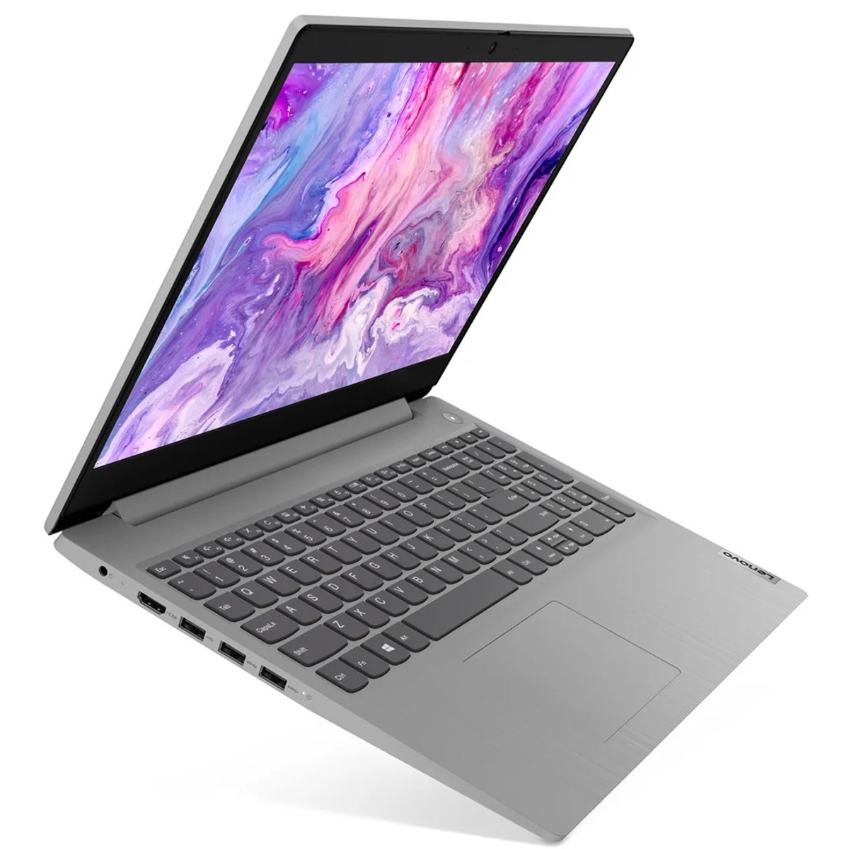 Ноутбук Lenovo IdeaPad 3 15IML05 Core i3 10110U 8Gb SSD256Gb Intel UHD Graphics 15.6 IPS FHD (1920x1080) Windows 10 grey WiFi BT Cam