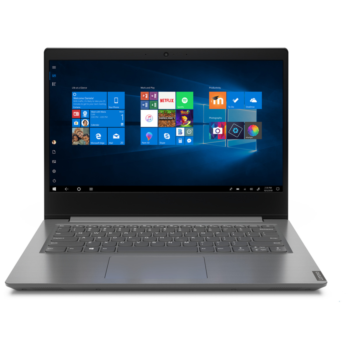 Ноутбук Lenovo V14-ADA Ryzen 3 3250U 8Gb SSD256Gb UMA 14 TN HD (1366x768) Free DOS grey WiFi BT Cam
