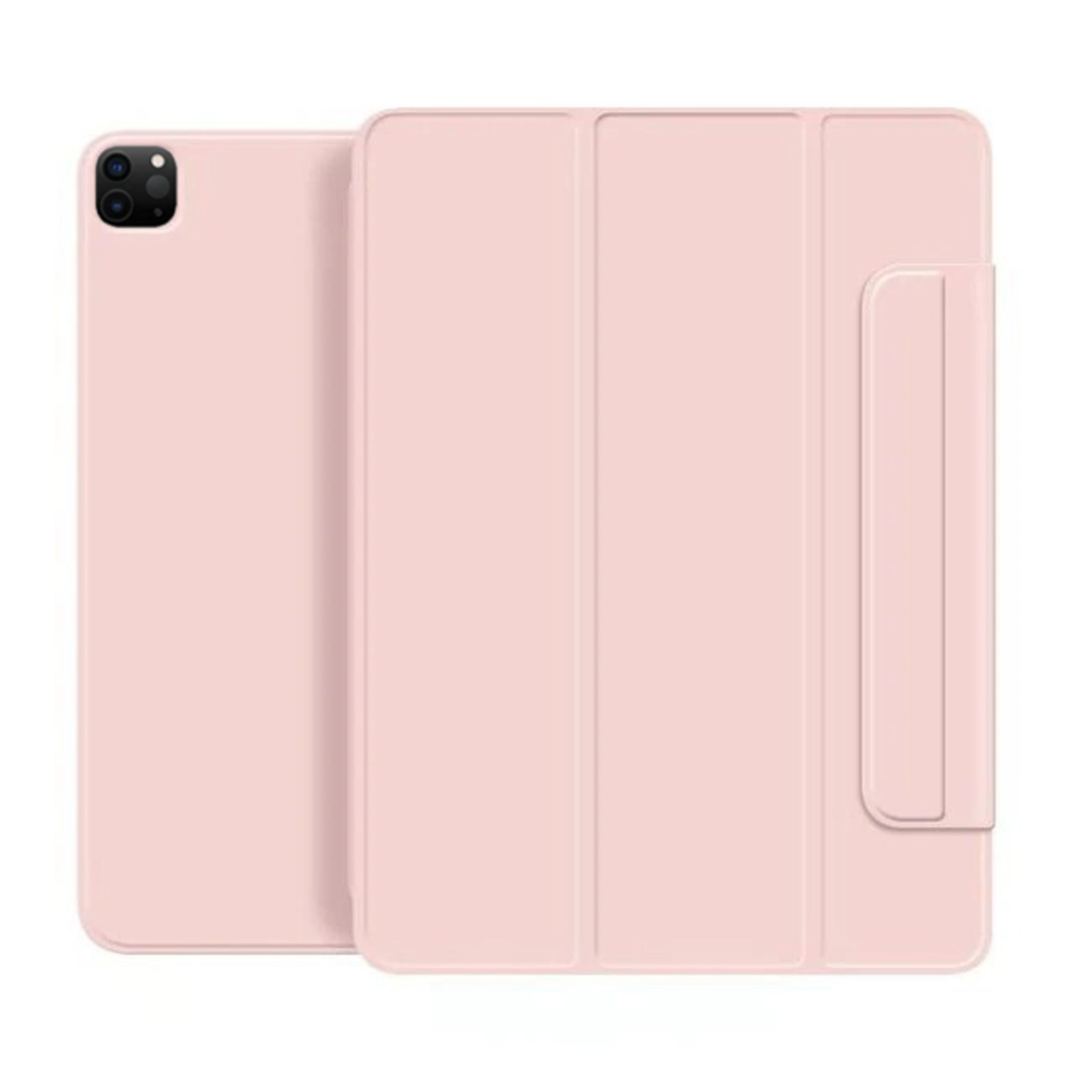 Чехол-книжка Comma Rider Series Double Sides Magnetic Case with Pensil slot для iPad Air 5 (2022) / iPad Pro 11 (2022) (Цвет: Pink)