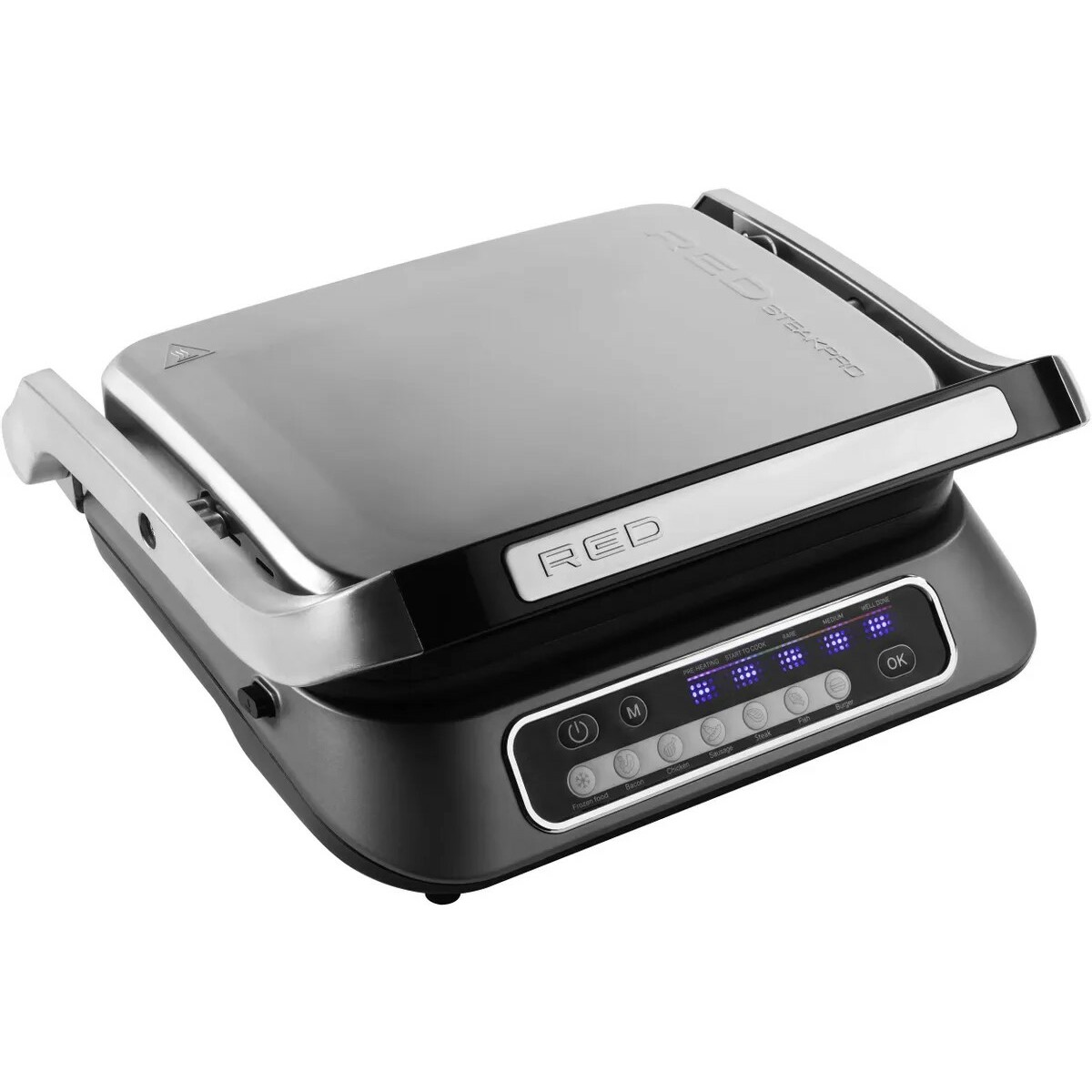 Электрогриль Red Solution SteakPRO RGM-M805 (Цвет: Black/Silver)