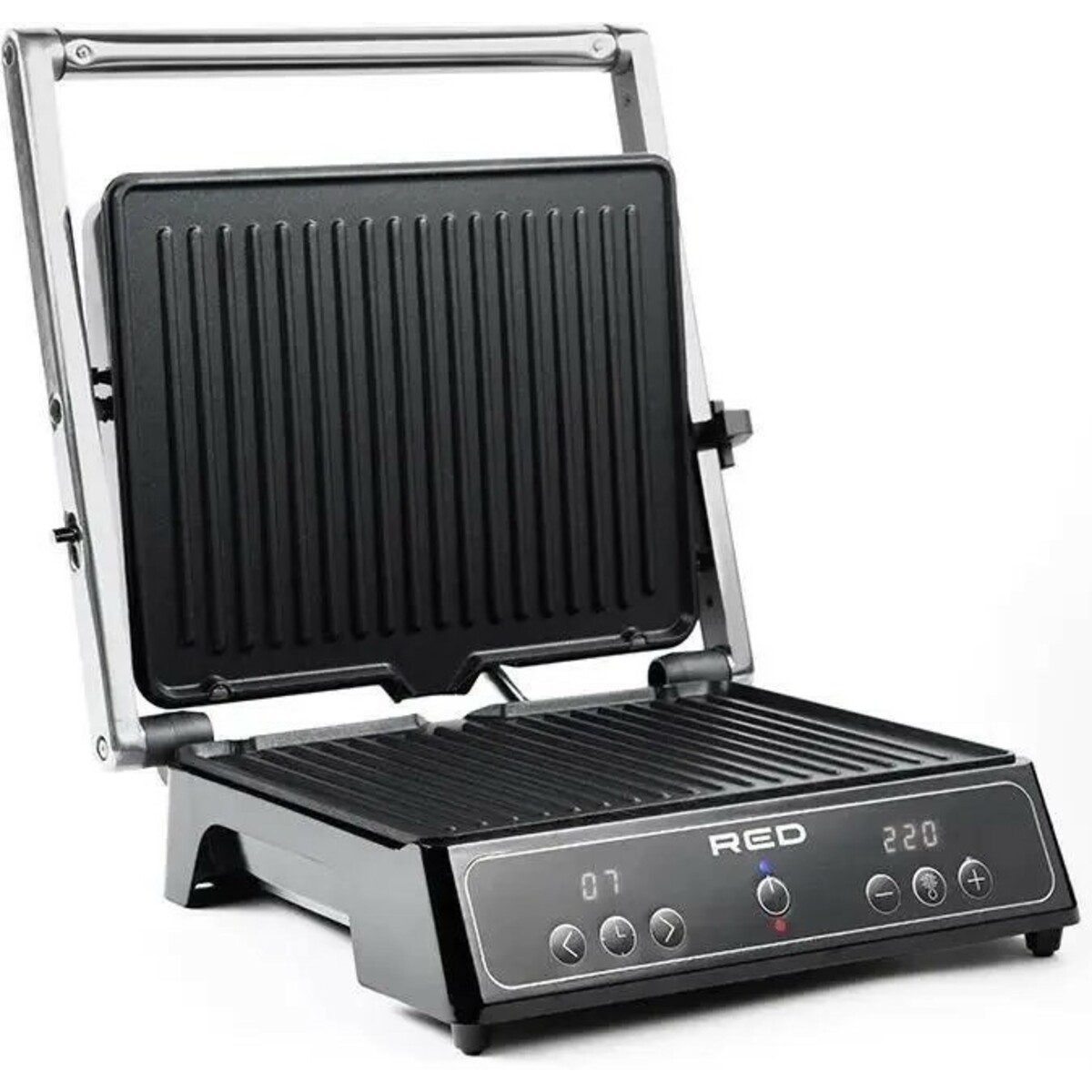 Электрогриль Red Solution SteakPRO RGM-M809 (Цвет: Black / Silver)
