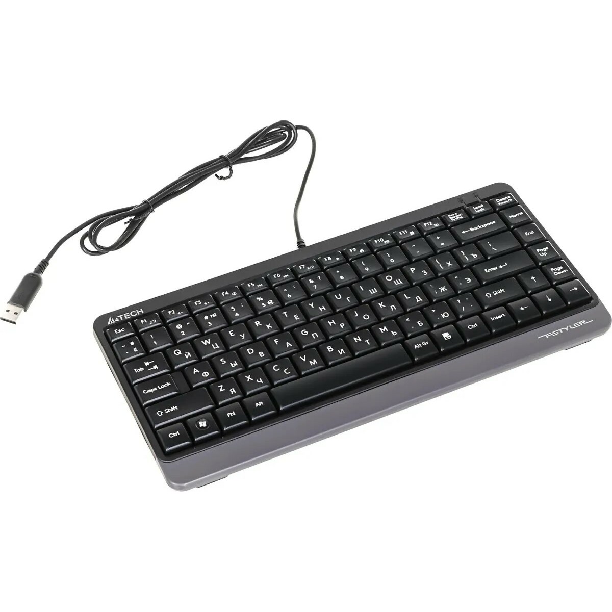 Клавиатура A4Tech Fstyler FK11 (Цвет: Black / Gray)