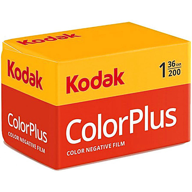 Фотопленка Kodak ColorPlus 200 (Цвет: Yellow / Red)