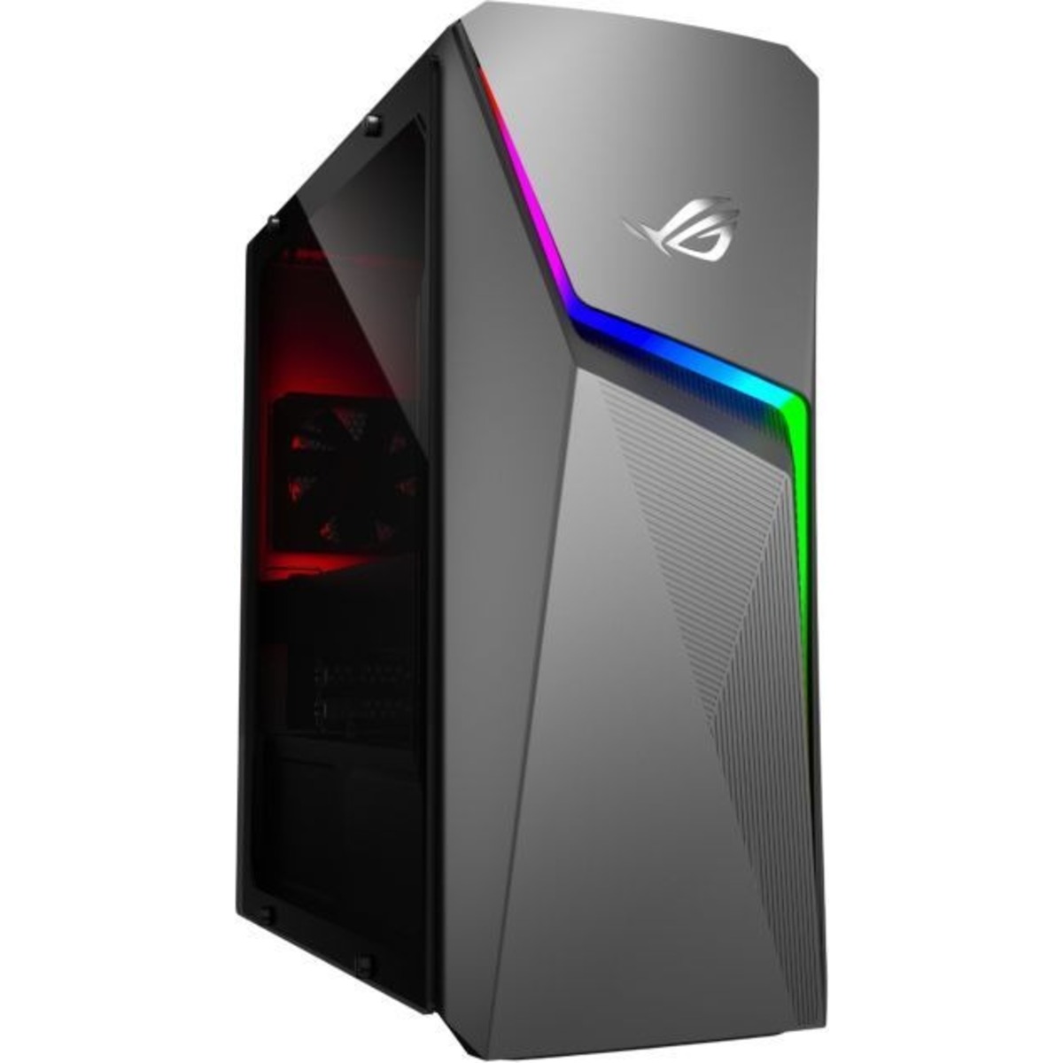 ПК Asus G10DK-R5600X099T MT Ryzen 5 5600X (3.7) 8Gb SSD512Gb/RTX3070 8Gb Windows 10 Home WiFi BT серый