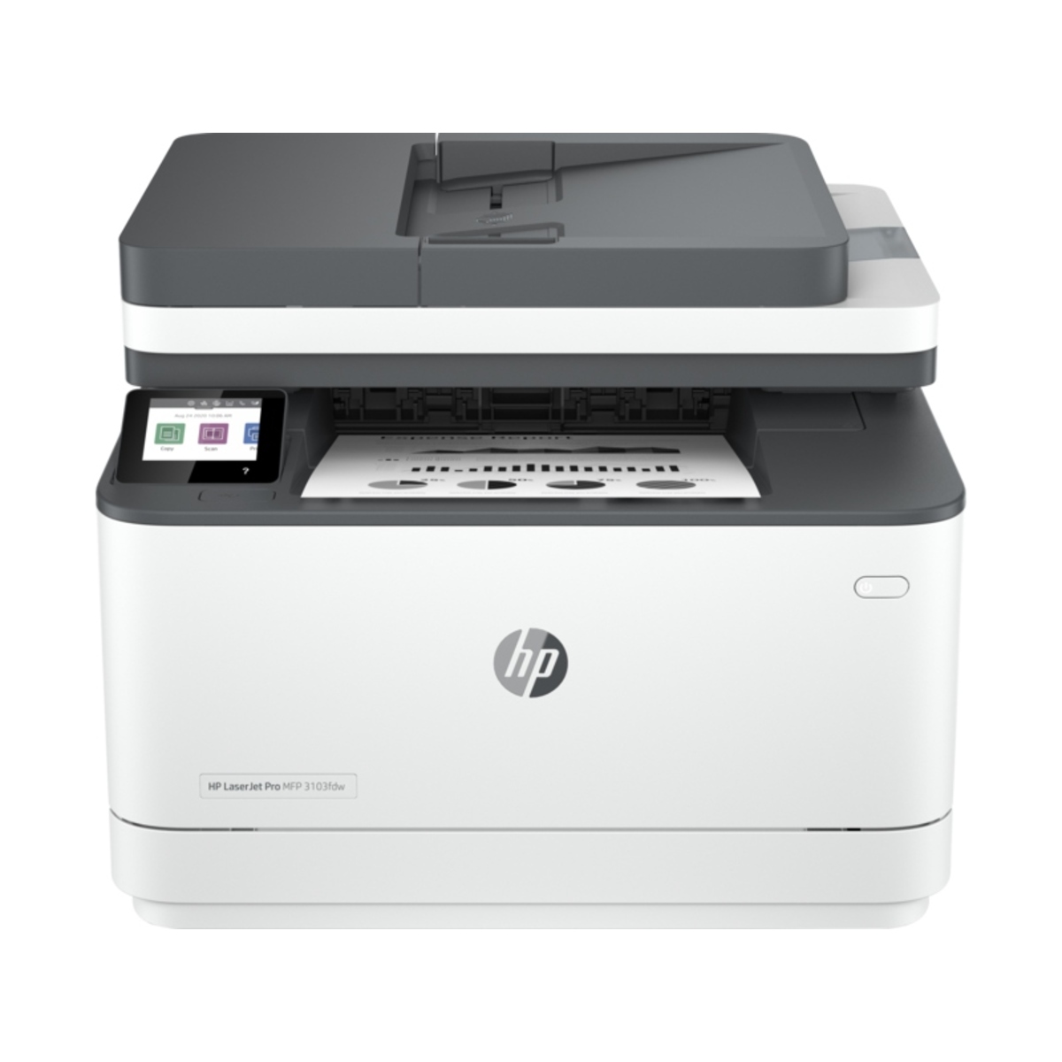 МФУ лазерный HP LaserJet Pro 3103fdw, белый