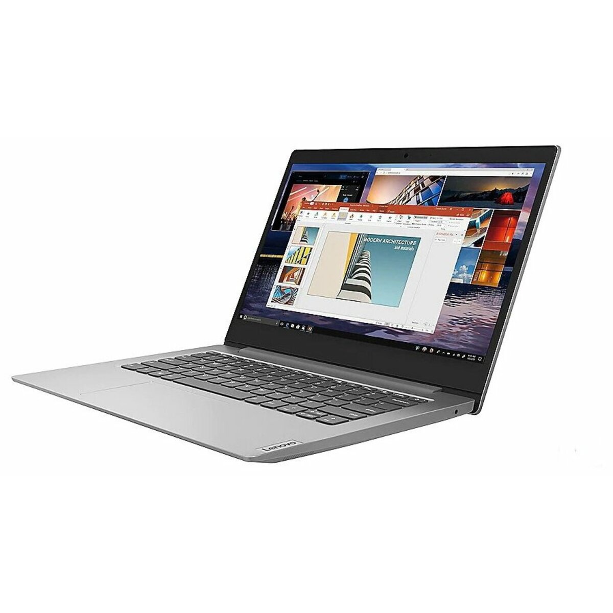 Ноутбук Lenovo IdeaPad 1 14IGL05 (Intel Pentium Silver N5030/4Gb DDR4/SSD128Gb/Intel UHD Graphics 605/14"/IPS/FHD (1920x1080)/Windows 10 Home/gray/WiFi/BT/Cam)