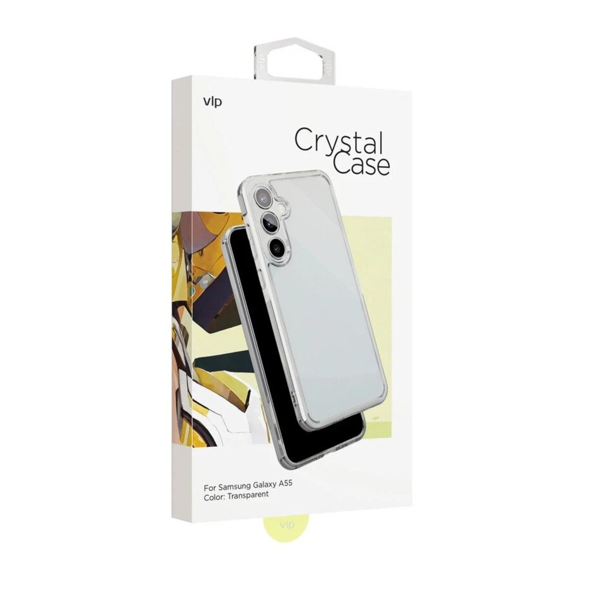 Чехол-накладка VLP Crystal Сase для смартфона Samsung Galaxy A55 (Цвет: Clear)