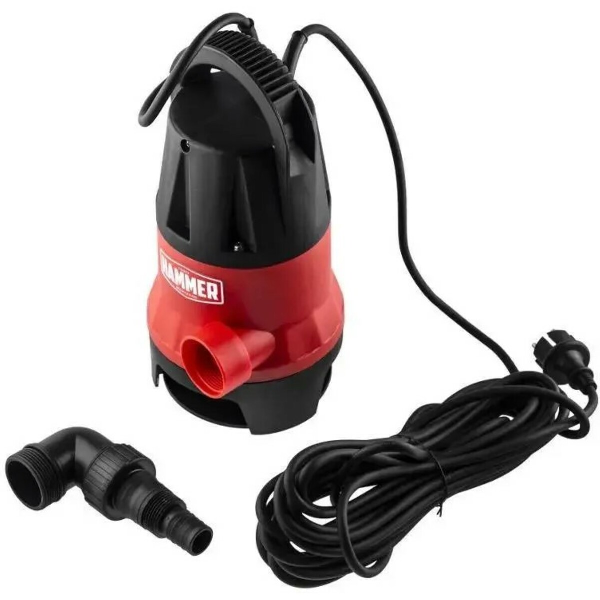 Садовый насос дренажный Hammer NAP550D (Цвет: Red)