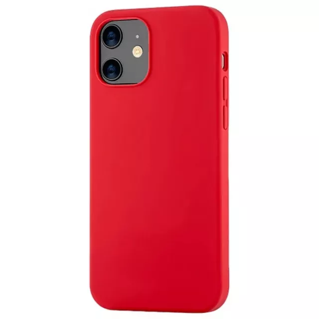 Чехол-накладка uBear Touch Case для смартфона Apple iPhone 12 Mini (Цвет: Red)