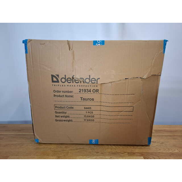 Кресло игровое Defender Tauros (Цвет: Red / Black) Кресло игровое Defender Tauros (Цвет: Red / Black)