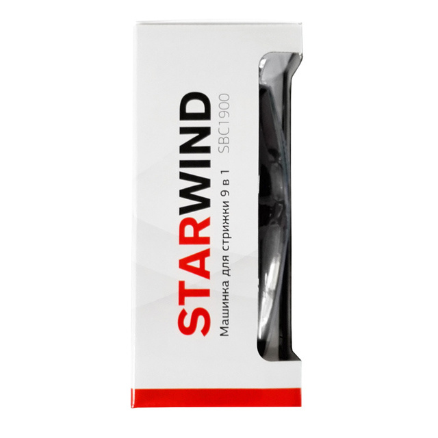 Машинка для стрижки Starwind SBC1900 (Цвет: Silver/Black)