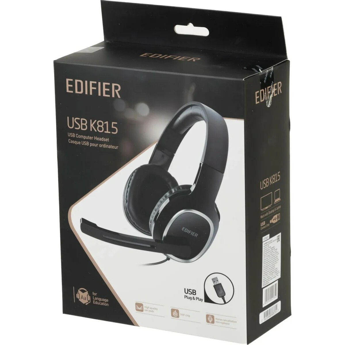 Компьютерная гарнитура Edifier K815 USB (Цвет: Black)