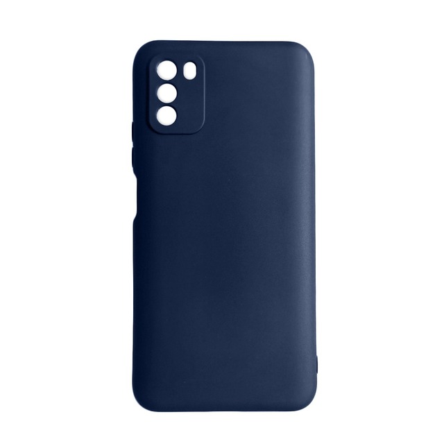 Чехол-накладка Alwio Soft Touch для смартфона Pocophone Poco M3 (Цвет: Dark Blue)