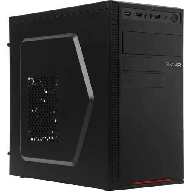 ПК Amur Нарвал B7I21 (Core i3 12100 3.3Ghz / 16Gb DDR5 / SSD512Gb / Intel UHD Graphics 730 / FreeDOS / black) 