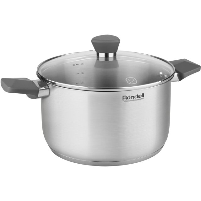 Кастрюля Rondell Strike RDS-1663 (Цвет: Inox) Кастрюля Rondell Strike RDS-1663 (Цвет: Inox)
