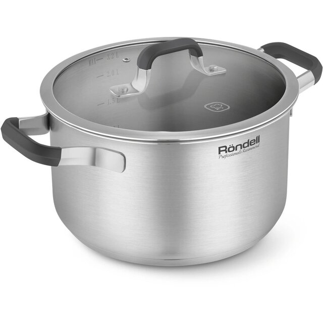 Кастрюля Rondell Stolz RDS-1753 (Цвет: Inox) Кастрюля Rondell Stolz RDS-1753 (Цвет: Inox)