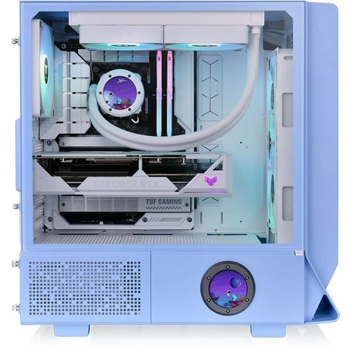 Корпус Thermaltake Ceres 350 MX Hydrangea (Цвет: Blue)