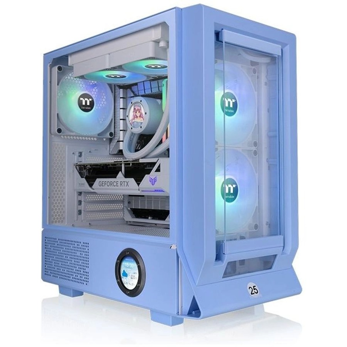 Корпус Thermaltake Ceres 350 MX Hydrangea (Цвет: Blue)
