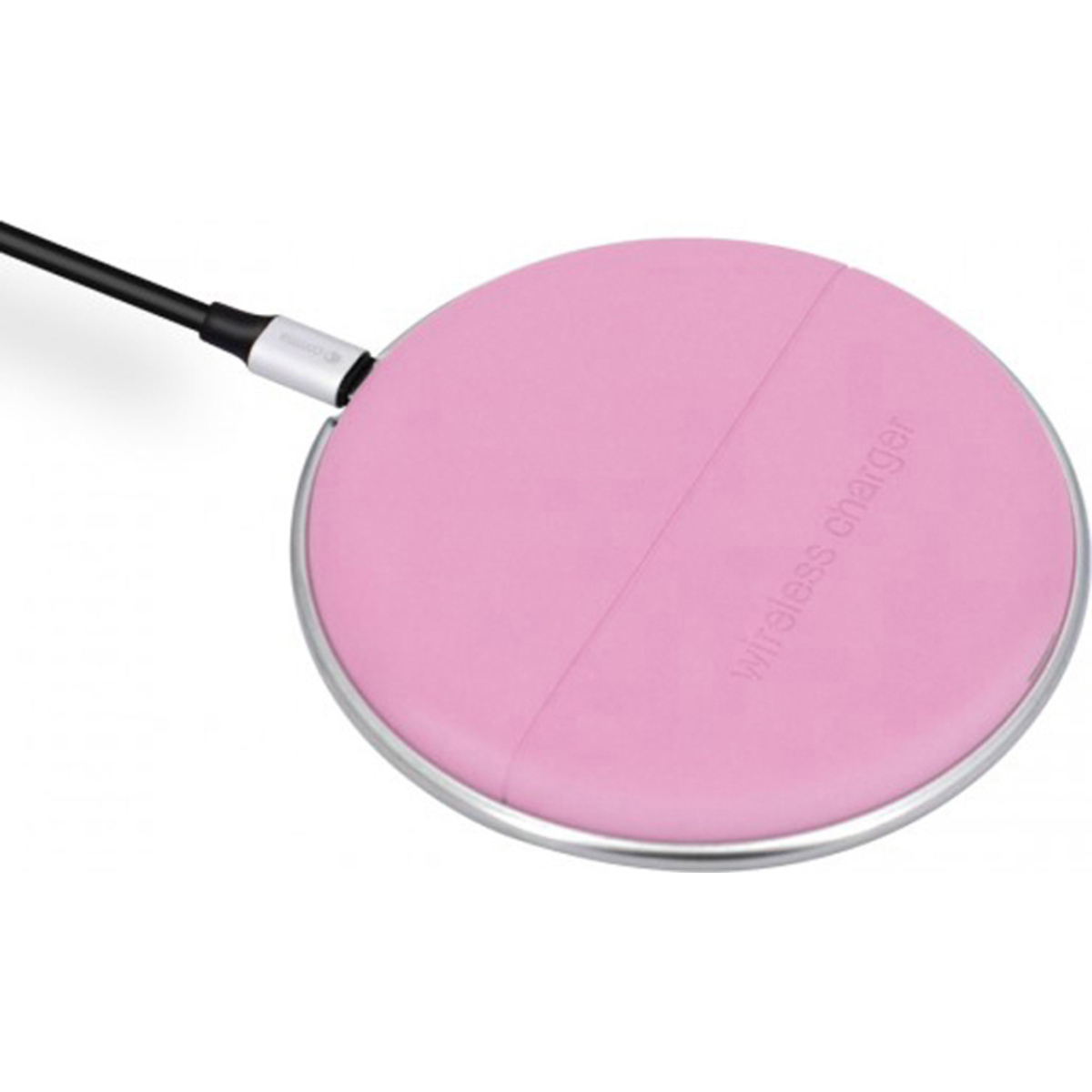 Беспроводная зарядка Comma Kinyo Ultra Thin Wireless Charger 10Вт (Цвет: Pink)