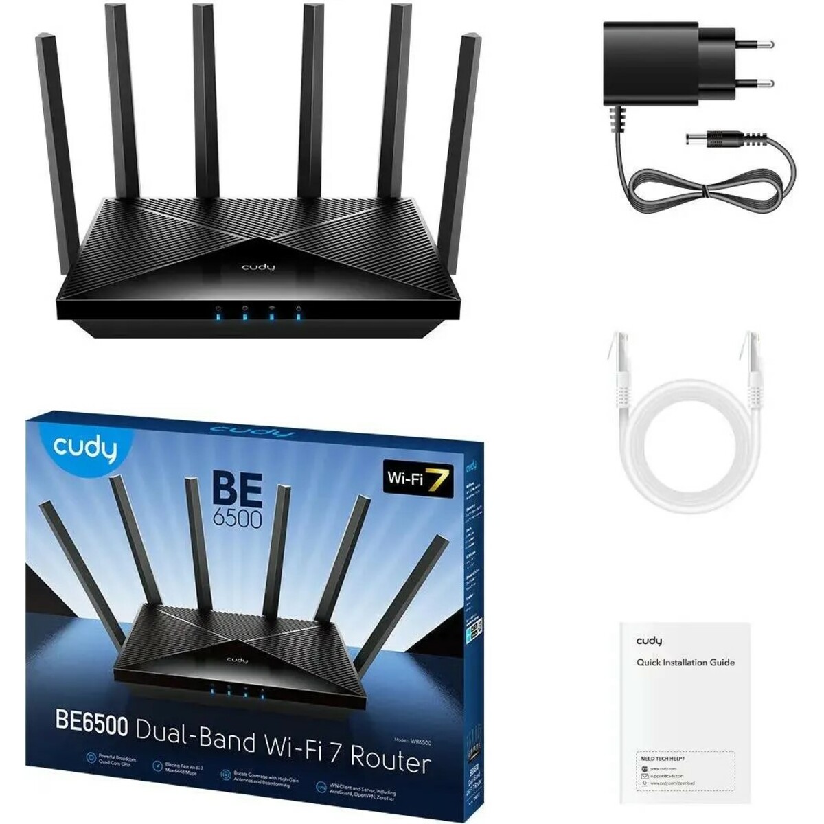 Wi-Fi роутер Cudy WR6500 
