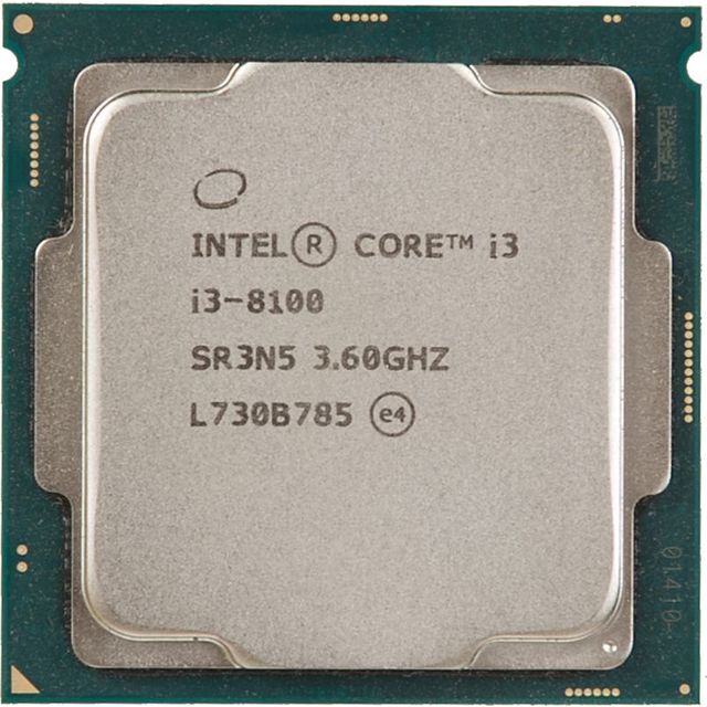 Процессор Intel Core i3 8100 Soc-1151v2 OEM