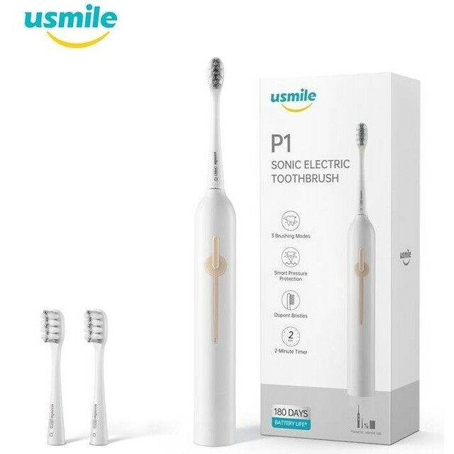 Электрическая зубная щетка Usmile SONIC P1, белый