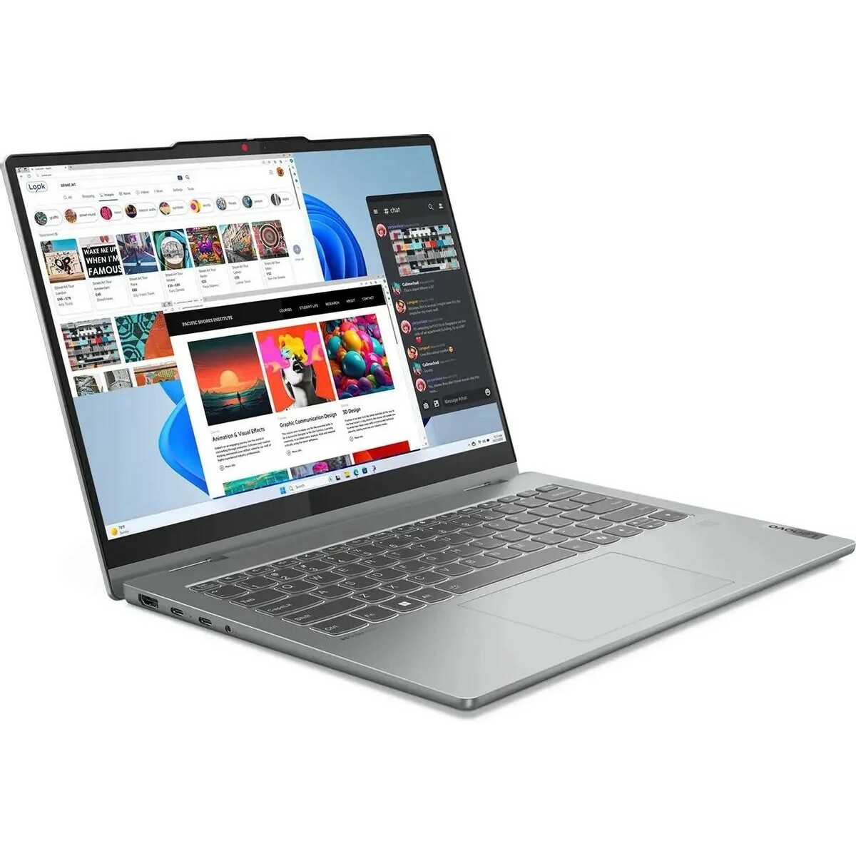 Ноутбук Lenovo IdeaPad 5 14AHP9 (AMD Ryzen 7 8845HS 3.8Ghz / 16Gb LPDDR5x / SSD 512Gb / AMD Radeon 780M / 14