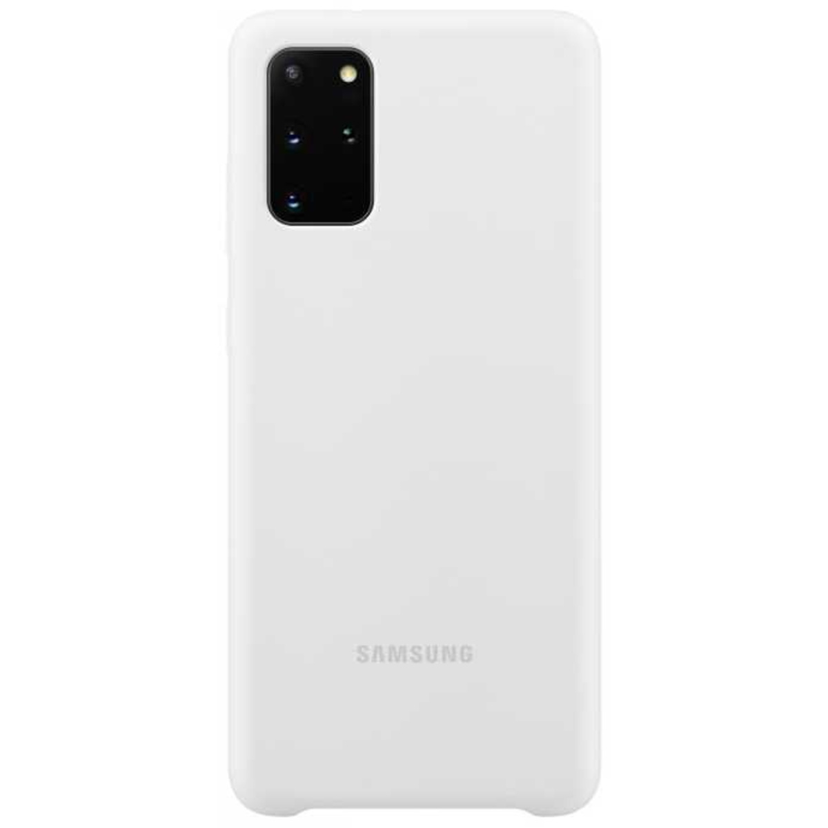 Чехол-накладка Samsung Silicone Cover для смартфона Samsung Galaxy S20+ (Цвет: White)