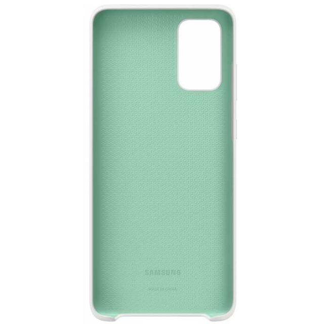 Чехол-накладка Samsung Silicone Cover для смартфона Samsung Galaxy S20+ (Цвет: White)
