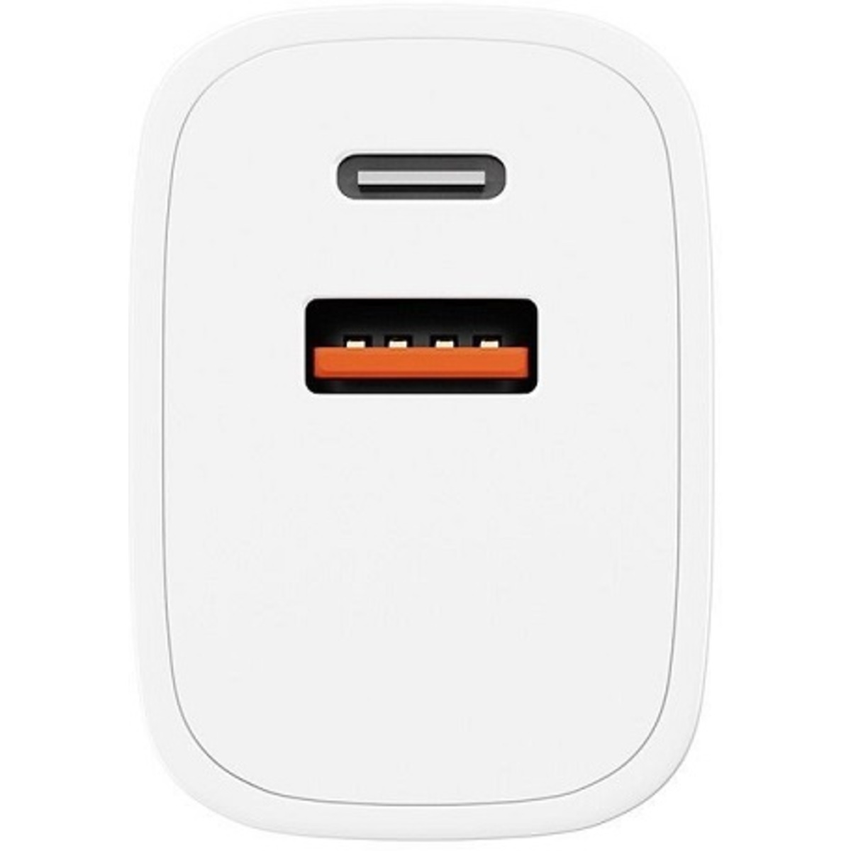 Сетевое зарядное устройство Uzay TC-018 20W USB-C+USB-A PD, белый
