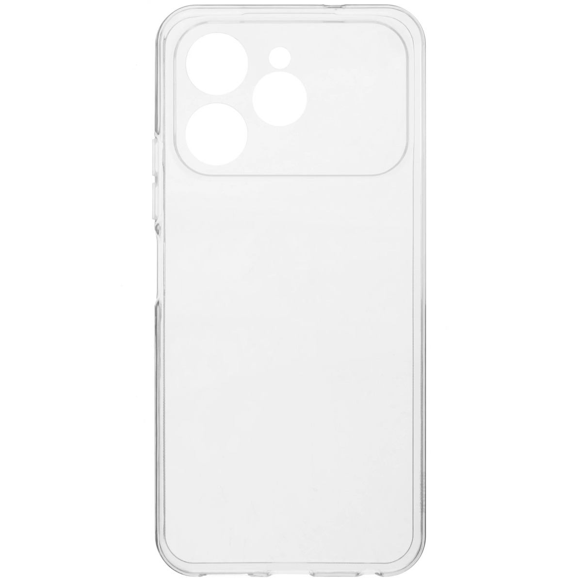 Чехол BoraSCO Silicone Case для Tecno Spark 40 (Цвет: Clear)