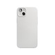 Чехол-накладка VLP Silicone Case with MagSafe для смартфона Apple iPhone 13 mini, белый