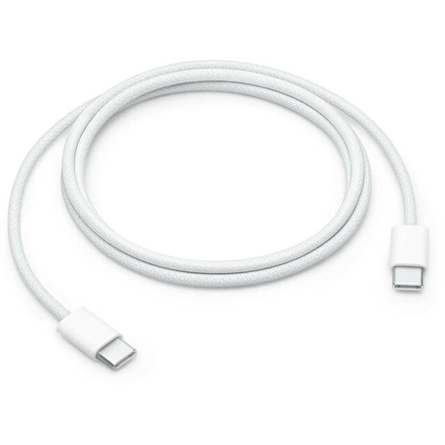 Кабель Apple USB-C Woven Charge Cable 60W (1 m), белый