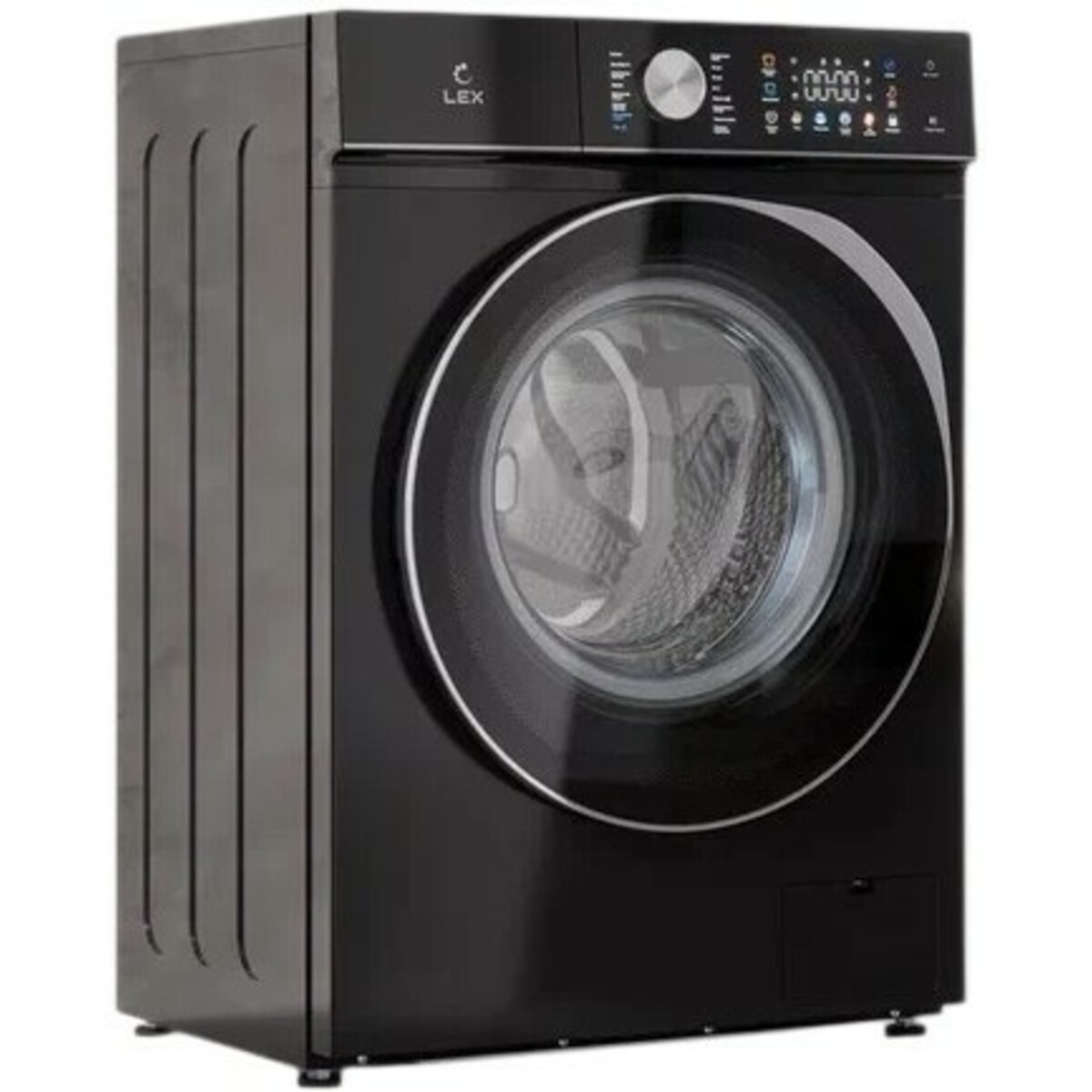 Стиральная машина LEX LWM07012BLTHID slim, черный