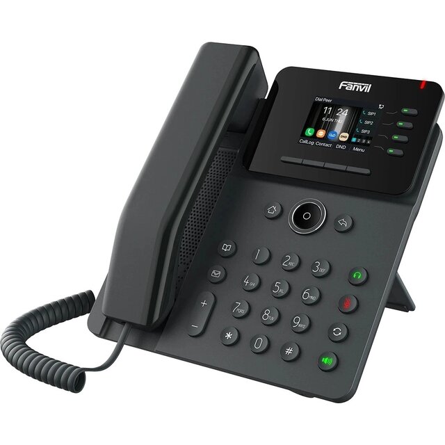 Телефон IP Fanvil V61G, черный Телефон IP Fanvil V61G, черный