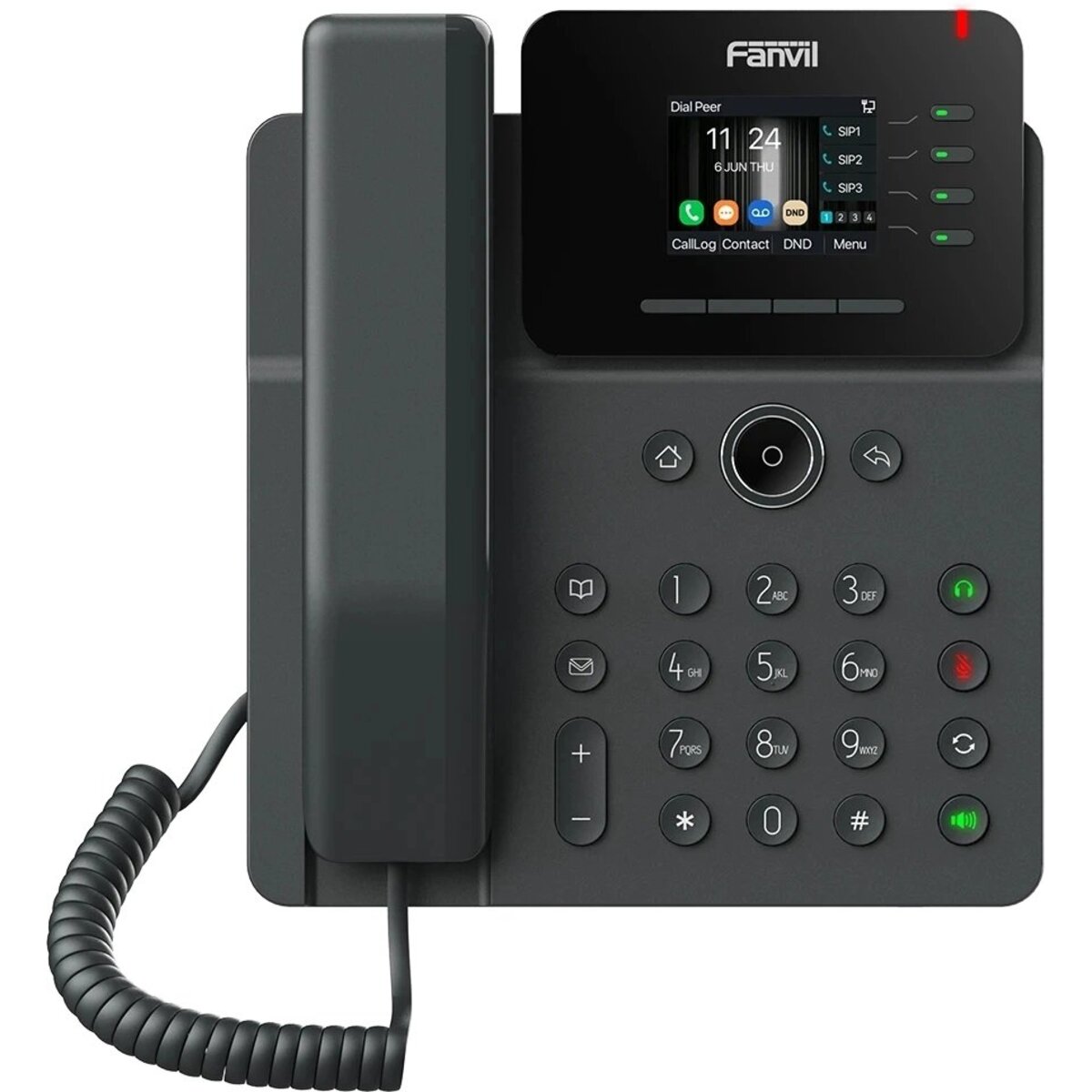 Телефон IP Fanvil V61G, черный
