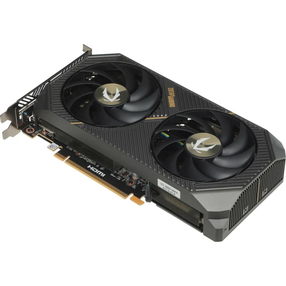 Видеокарта Zotac GeForce RTX 5060TI AMP 8Gb (ZT-B50610F-10M)