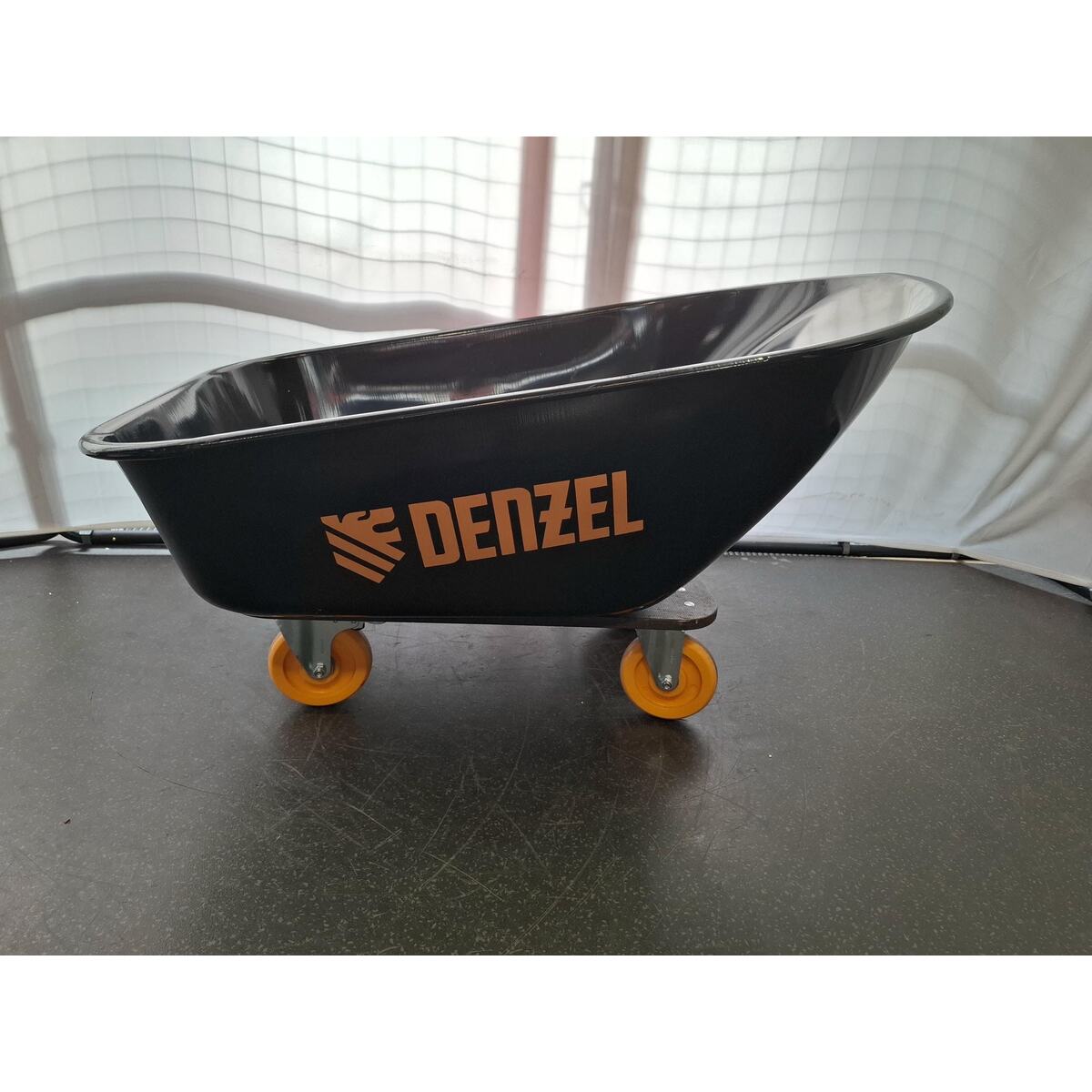 Тачка строительная Denzel, черный