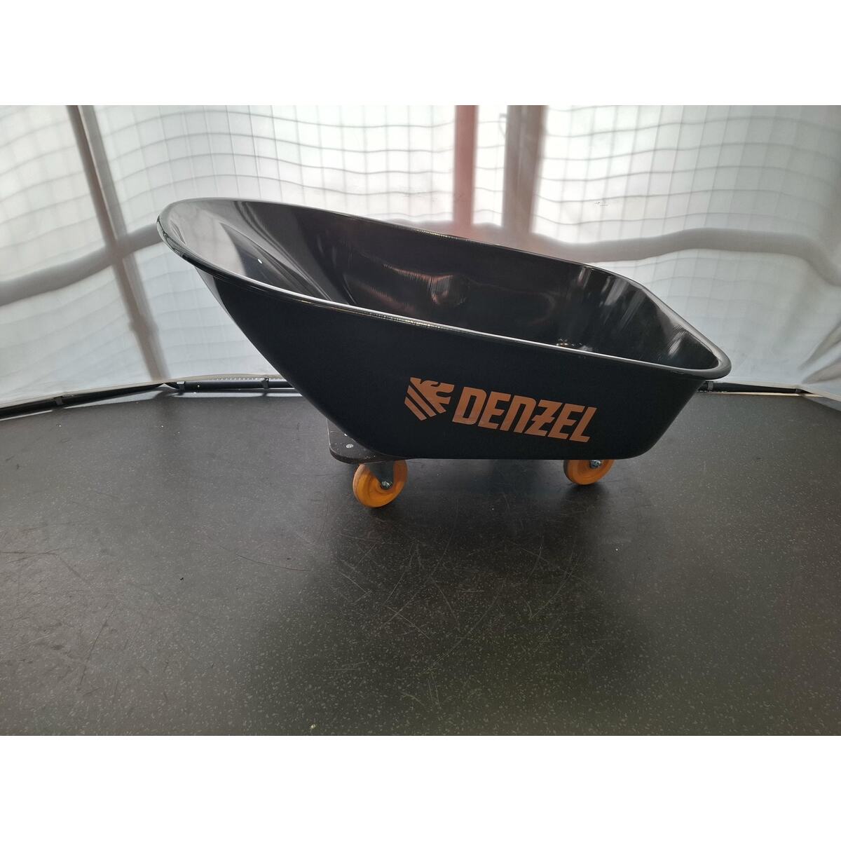 Тачка строительная Denzel, черный