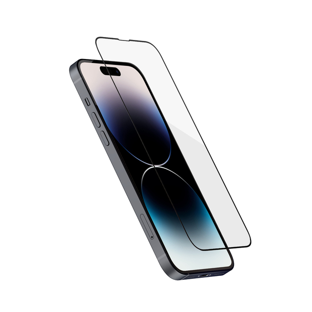 Защитное стекло VLP Superior Protective 2.5D для смартфона Apple iPhone 14 Pro Max, черный