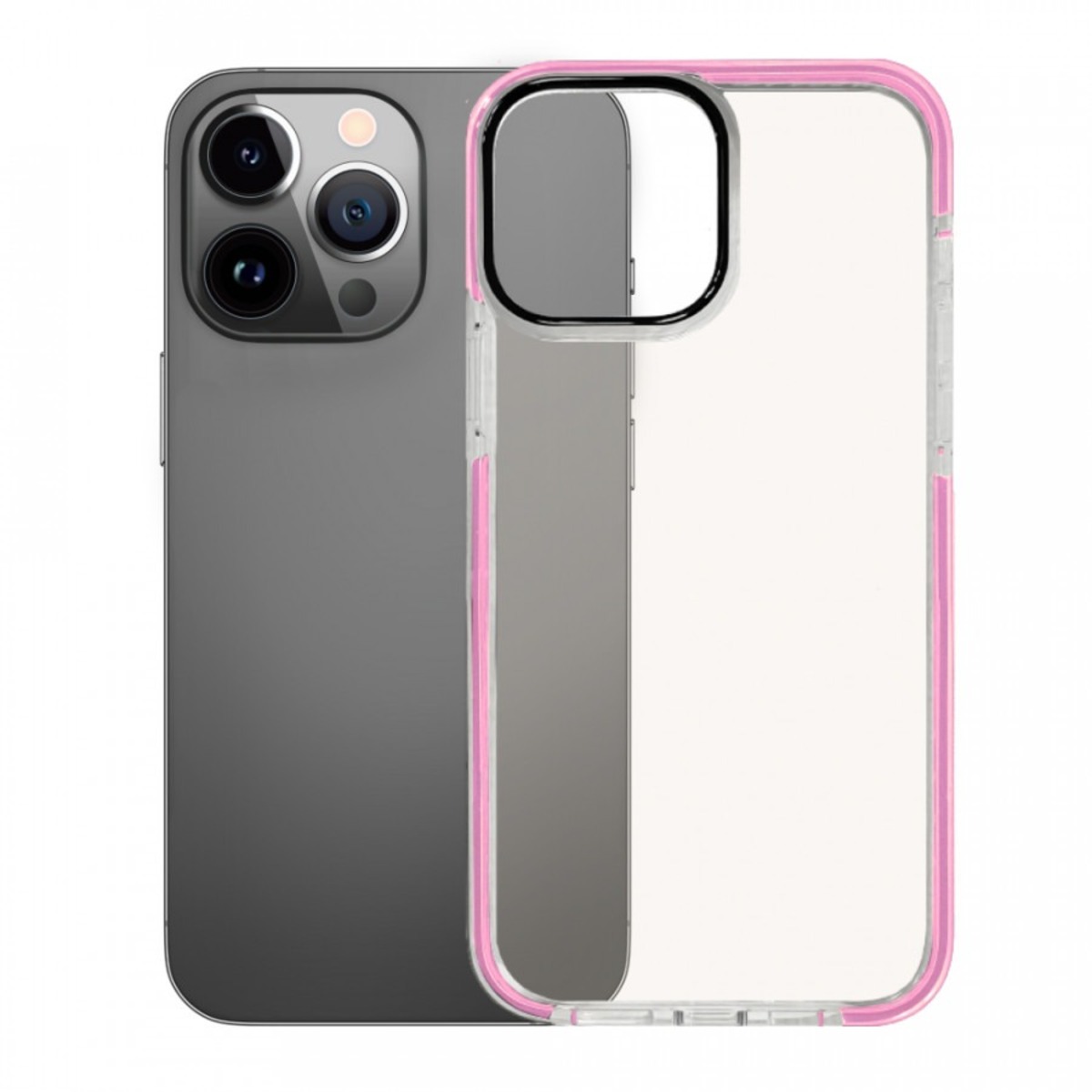 Чехол противоударный Devia Super Series Shockproof Case для iPhone 13 Pro (Цвет: Pink)