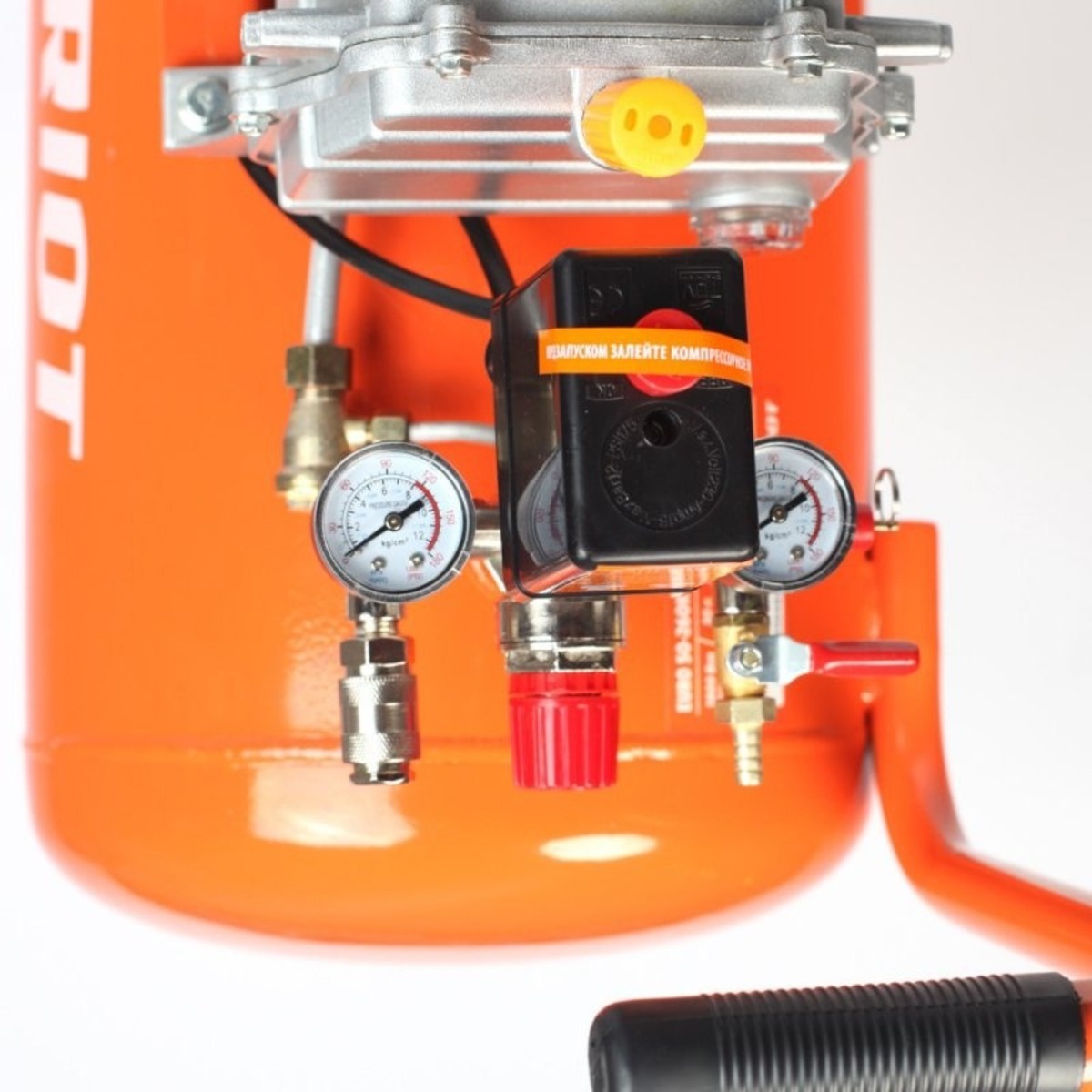 Компрессор поршневой Patriot EURO 50-260K (Цвет: Orange/Black)