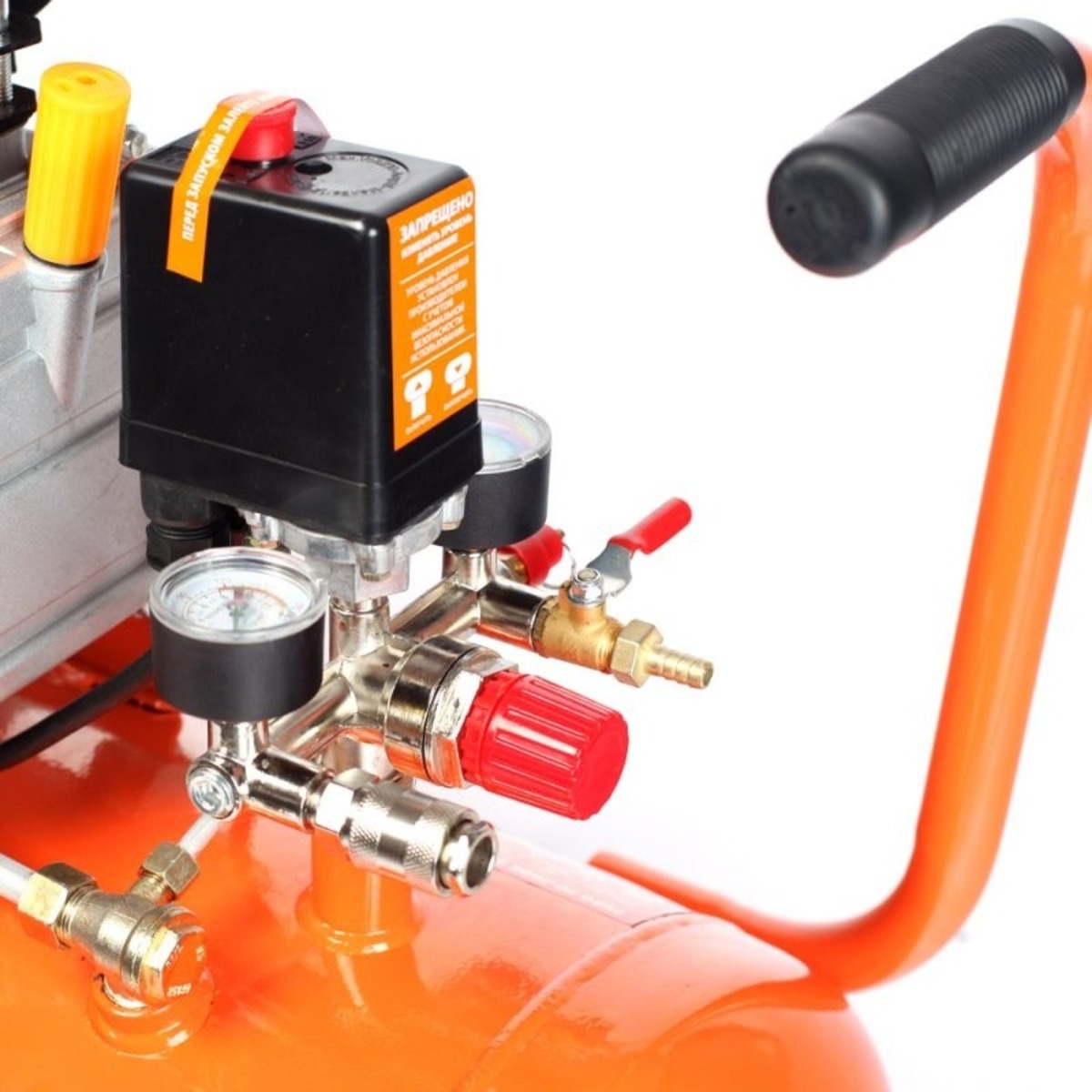 Компрессор поршневой Patriot EURO 50-260K (Цвет: Orange/Black)